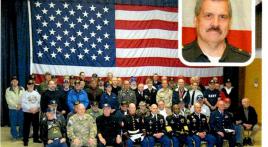  Center Street Elementary School awarded plaque for Veterans Day program