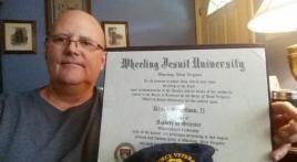 Wheeling Jesuit University GI BIll Legionnaire Dan Wilson