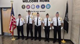 Department of Arizona salutes Apache Post 27 for airport signage