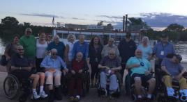 Veterans treated to boat ride