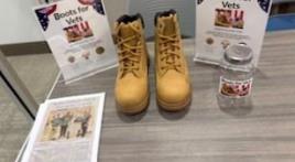 Post 522 helps with Boots for Vets 