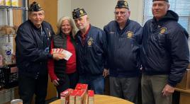 Raritan American Legion Post 23 brings Shoprite gift cards to Earl for our enlisted servicemen and women Raritan American Legion Post 23 brings Shoprite gift cards to Earl for our enlisted servicemen and women