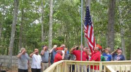 County veterans come out to help terminally ill Marine veteran