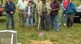 Veterans' grave markers