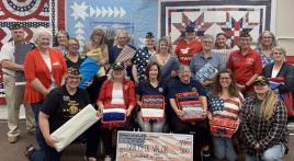 Women veterans post supports local Quilts of Valor program