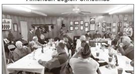 American Legion Post 96 (Murphy, N.C.) Christmas dinner