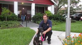 Service dogs give military heroes a paws up