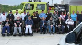 Local fire company supports veterans