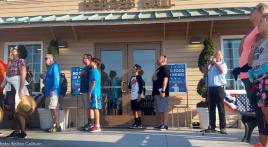 Navy Vietnam vet plays Taps at Orange County Fair's Heroes Hall