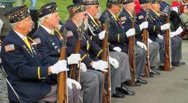 Veterans Day 2019 ceremony at Tahoma National Cemetery
