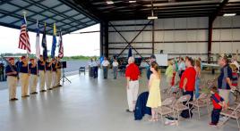 American Legion, Post 543 Honor Guard at change of command ceremony