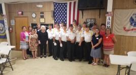 Flag retirement ceremony 