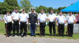 The Veterans Honor Guard dedicates itself to service