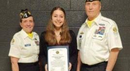 Dover, Tenn., Post 72 awards its first scholarship to a Stewart County High School student