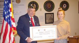 Carl G. Davis Post 34 announces winner