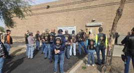 John J. Morris Post 62 Riders have Blessing of the Bikes ceremony
