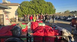 John J. Morris Post 62 Riders deliver Christmas gifts: Day 2