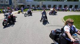 Winona (Minnesota) Legion Riders participate in parade