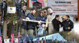 Welcome home for Marine Cpl. Ammon Lang