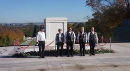 Visit to Tomb of the Unknown Soldier, Arlington Cemetery
