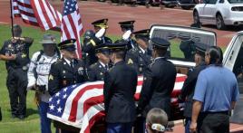 American Legion Riders Chapter 509 escorts war hero