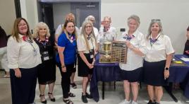 John J. Morris Post 62 celebrates winning Bieri cooperation trophy John J. Morris Post 62 celebrates winning Bieri cooperation trophy