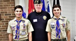 Northeast Post 630 honors Eagle Scouts