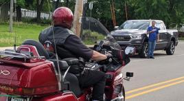 Legion Riders pay tribute