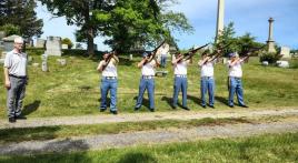 Neptune (N.J.) Post 346 fires rifle volleys over veteran graves in time for Memorial Day Neptune (N.J.) Post 346 fires rifle volleys over veteran graves in time for Memorial Day