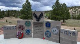 Unveiling, dedication of new Veterans Memorial monument