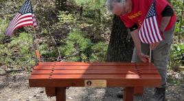 Veteran memorial benches