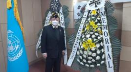 Post 38 commander attends CPL Jang Myong-ki Memorial Ceremony at Camp Bonifas, South Korea