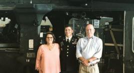 Legionnaire Scotty Scott volunteers with Wreaths Across America