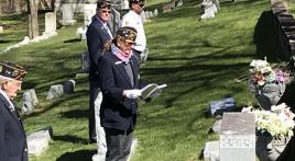 American Legion Post 28 (Grand Haven) conducts memorial ceremony for namesake Charles A. Conklin