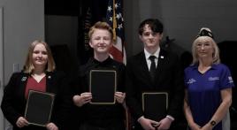 Recruiting students for the Oratorical Contest