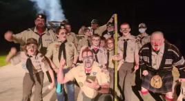 American Legion CSM Gary W. Crisp Post 289 charters three Scout troops