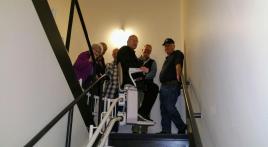 Brainerd American Legion Post 255 installs stair lift