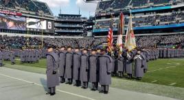 President Trump watches Army defeat Navy 17-10, for third straight win over archrival