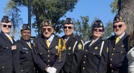Post 253 flag dedication/veteran recognition 2023