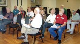Post 230 presentation to Veterans Association
