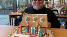 James B. Whipple Post 86 gingerbread house