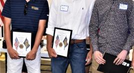 Buckeye Boys State delegates honored by Northeast Post 630
