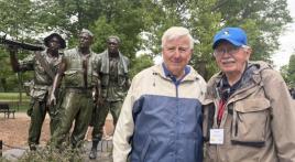 Two Vietnam vets reunite after 56 Years 