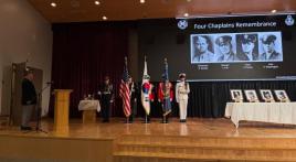  Four Chaplains Remembrance Service held at Camp Humphreys