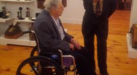 Two World War II veterans reminiscing