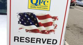 Reserved Veterans Parking