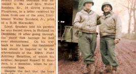 Brothers meet in Holland during WWII