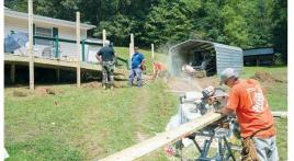 American Legion Post 96 (Murphy, N.C.) support to WWII veteran Cecil O. Postelle