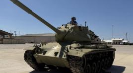 A piece of armor comes home: M47 Patton tank arrives at American Legion Post 159