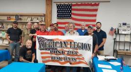 AMERICAN LEGION RETURNS TO RUSK, TEXAS